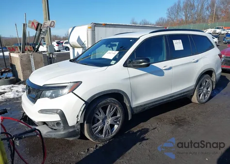 2022 Honda Pilot 2Wd Sport из США, поврежденный, VIN 5FNYF5H34NB019799